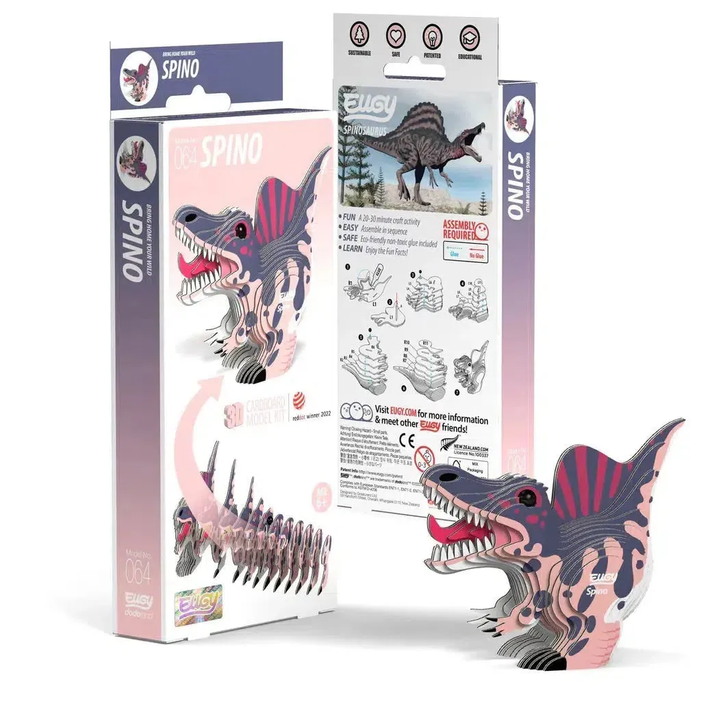 Playroom adventures begin here Thoughtful learning Spino 3D Puzzle