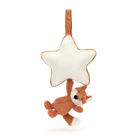 Bashful Fox Cub Musical Pull Skill-building tools Tiny thinkers