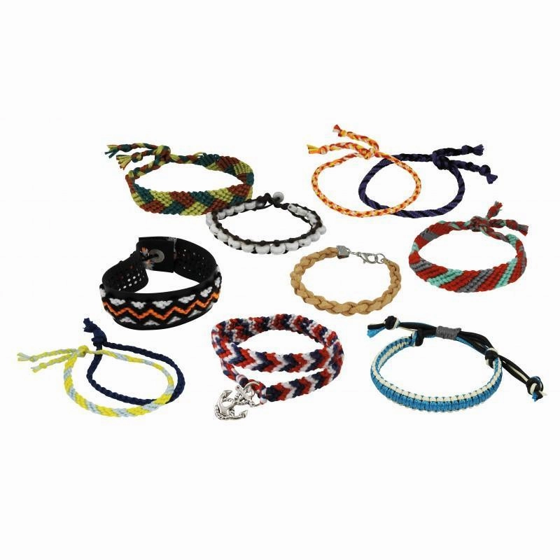 Skill-building tools Buki France Boys Friendship Bracelets Craft Kit