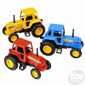 Farm Tractor Die-Cast Pull Back Hands-on discovery Smart kids gear