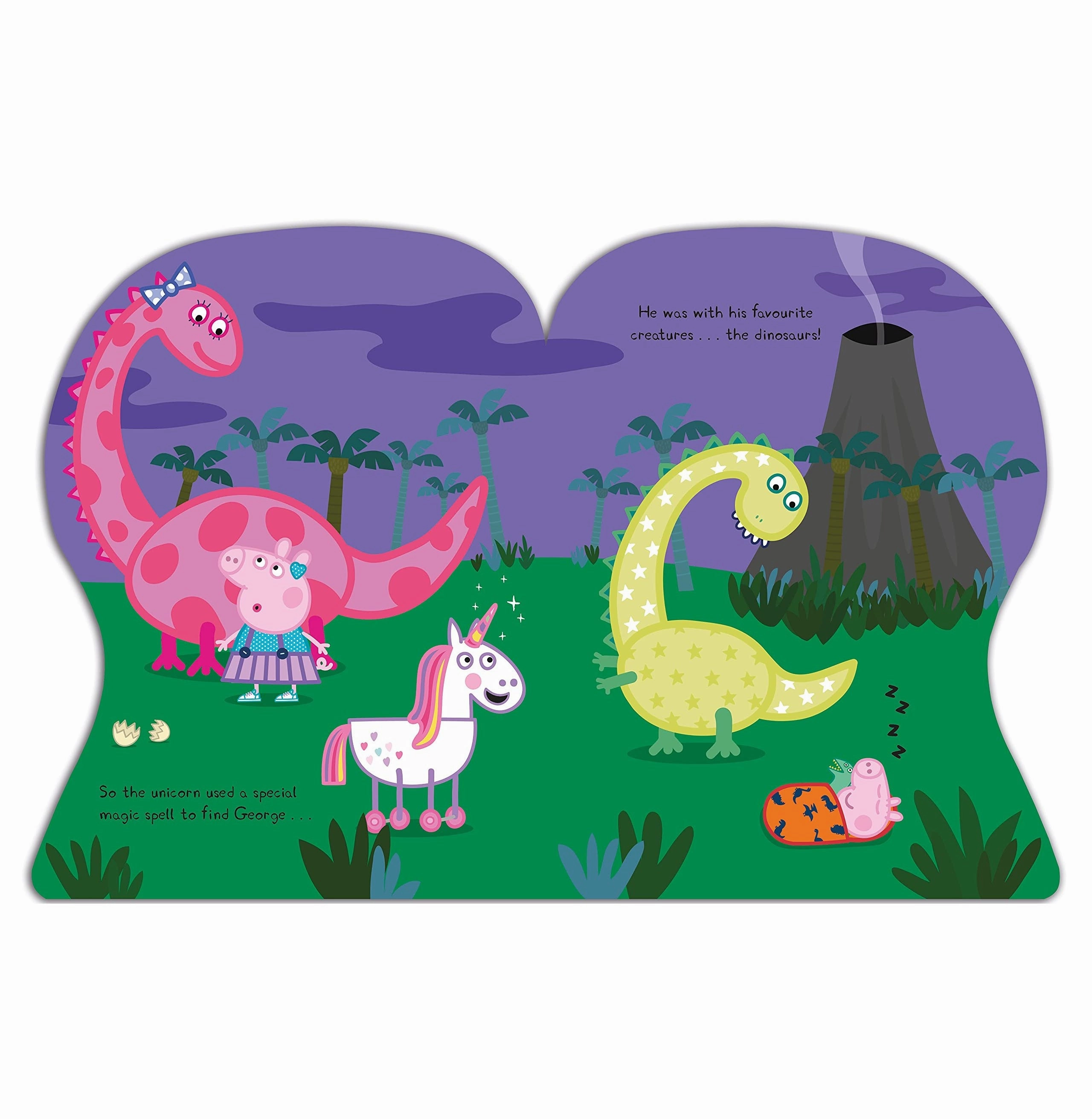 Peppa Pig: Peppa'S Fantastic Unicorn Shaped Board Book [Board Book] Peppa Pig Designed for development