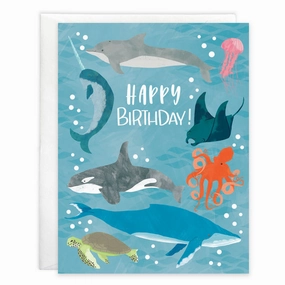 Playful learning Learning through play Ocean Birthday Card
