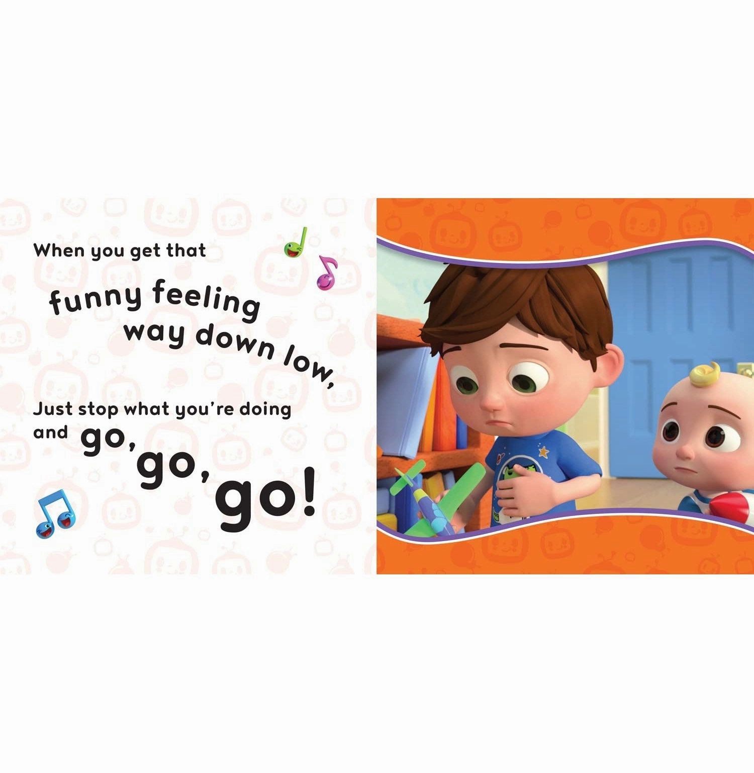 Hands-on discovery Official Cocomelon Sing:Song: The Potty Song [Board Book] Cocomelon
