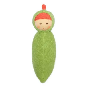 Fun that fuels growth Organic Rattle Doll - Peapod