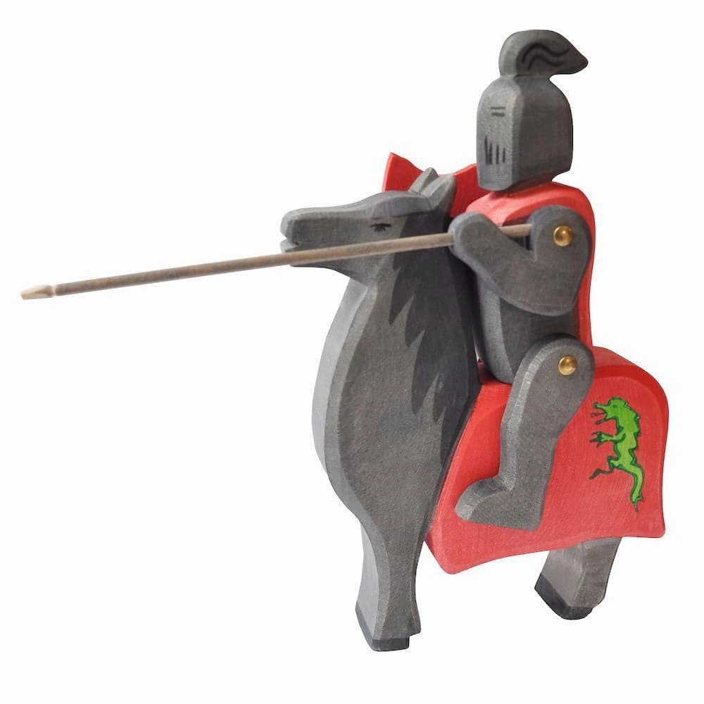 Young learners Ostheimer Black Knight On Red Horse