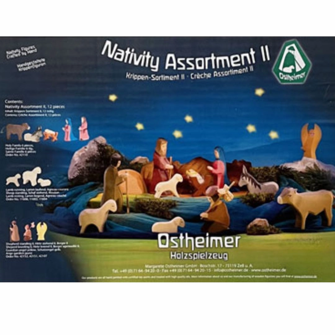 Ostheimer Boxed Nativity Set - Assortment 2 Preschool minds