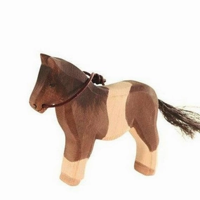 Ostheimer Pony, Brown & White With Reins Home learning tools Young minds at work