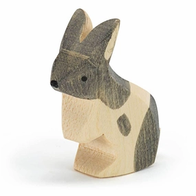 Exploration made fun Tools for tiny thinkers Ostheimer Rabbit, Black And White, Standing