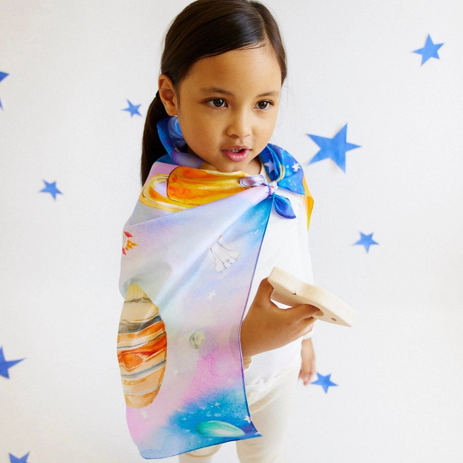 Smart little ones Imaginative play Outer Space Seek & Find Playsilks