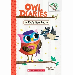 Owl Diaries #15: Evas New Pet (A Branches Book) Rebecca Elliott Educational fun