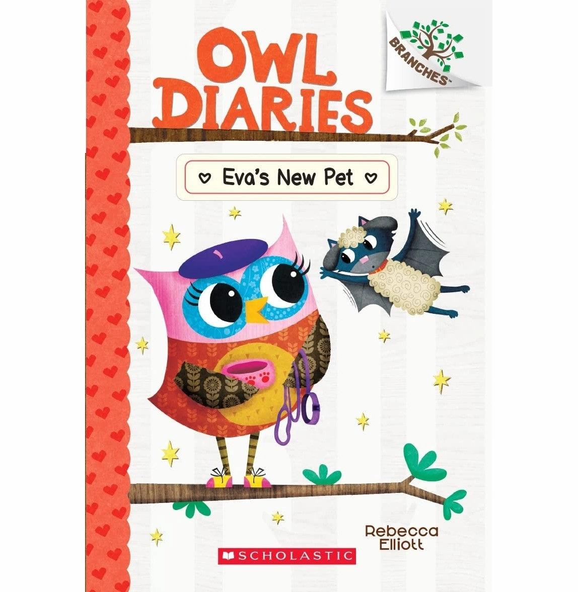 Owl Diaries #15: Evas New Pet (A Branches Book) Rebecca Elliott Educational fun