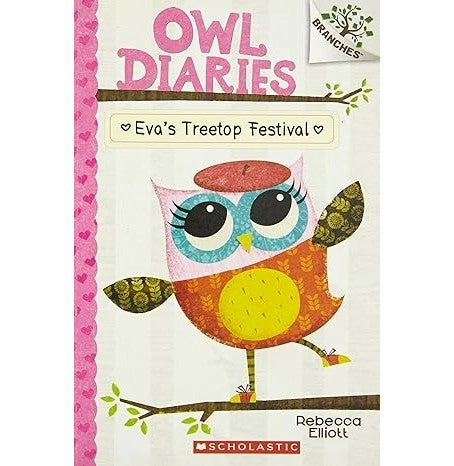 Owl Diaries #1: Evas Treetop Festival (Branches) Rebecca Elliott Rebecca Elliott Happy hands