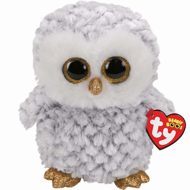 Owlette - White And Gray Owl Medium Kid-focused experiences Learning tools