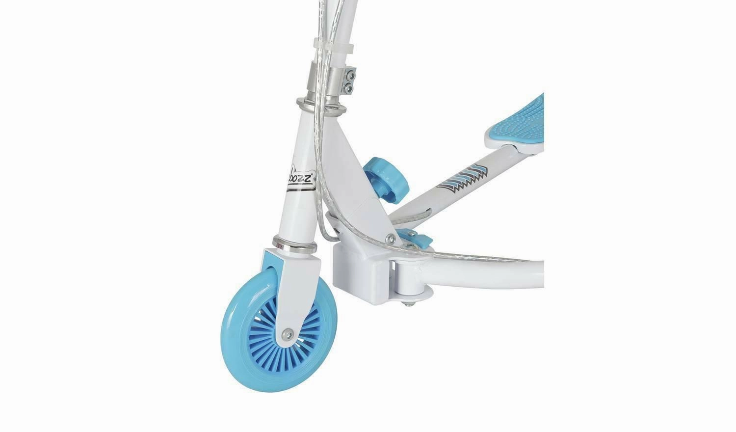 Creative minds Ozbozz Scissor Boys Scooter White/Blue