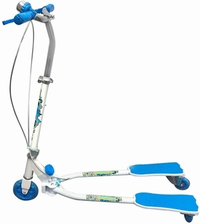 Ozbozz Scissor Boys Scooter White/Blue Moments of imagination Little hands
