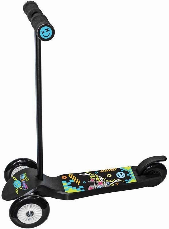 Ozbozz Trail Twist Junior Boys Scooter - Black Busy kids Play-based education