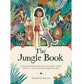 Paperscapes: The Jungle Book: Turn Rudyard Kipling'S Classic Story Into A Captivating Work Of Art [Hardcover] Hartley Ned; Paperscapes And Lee Xuan Little hands