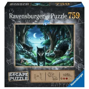Active learners Growth tools Escape Puzzle: Curse Of The Wolves 759Pc