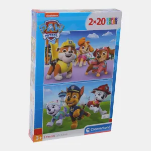 Paw Patrol Puzzles - 20 Pcs Each Smart kids gear Playroom learning