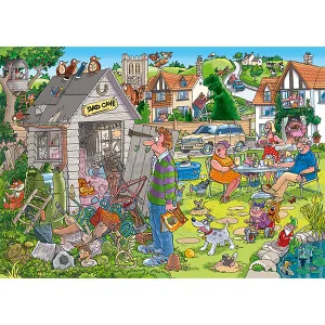 Tiny thinkers Fun for curious minds Wasgij #28 - Dad Cave! - 1000Pcs