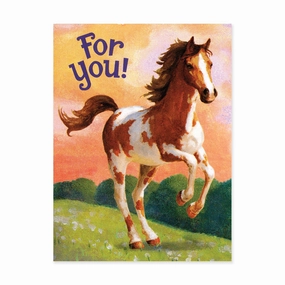 Horse For You Enclosure Card Sensory fun for little hands Discover & grow