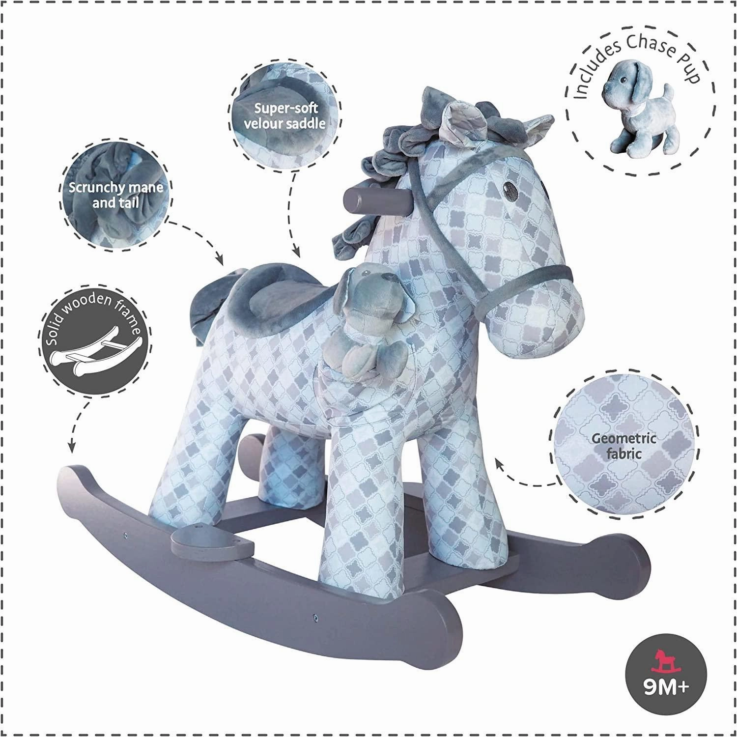 Smart & fun Learning tools Little Bird Told Me Harper & Chase Rocking Horse Ride-On