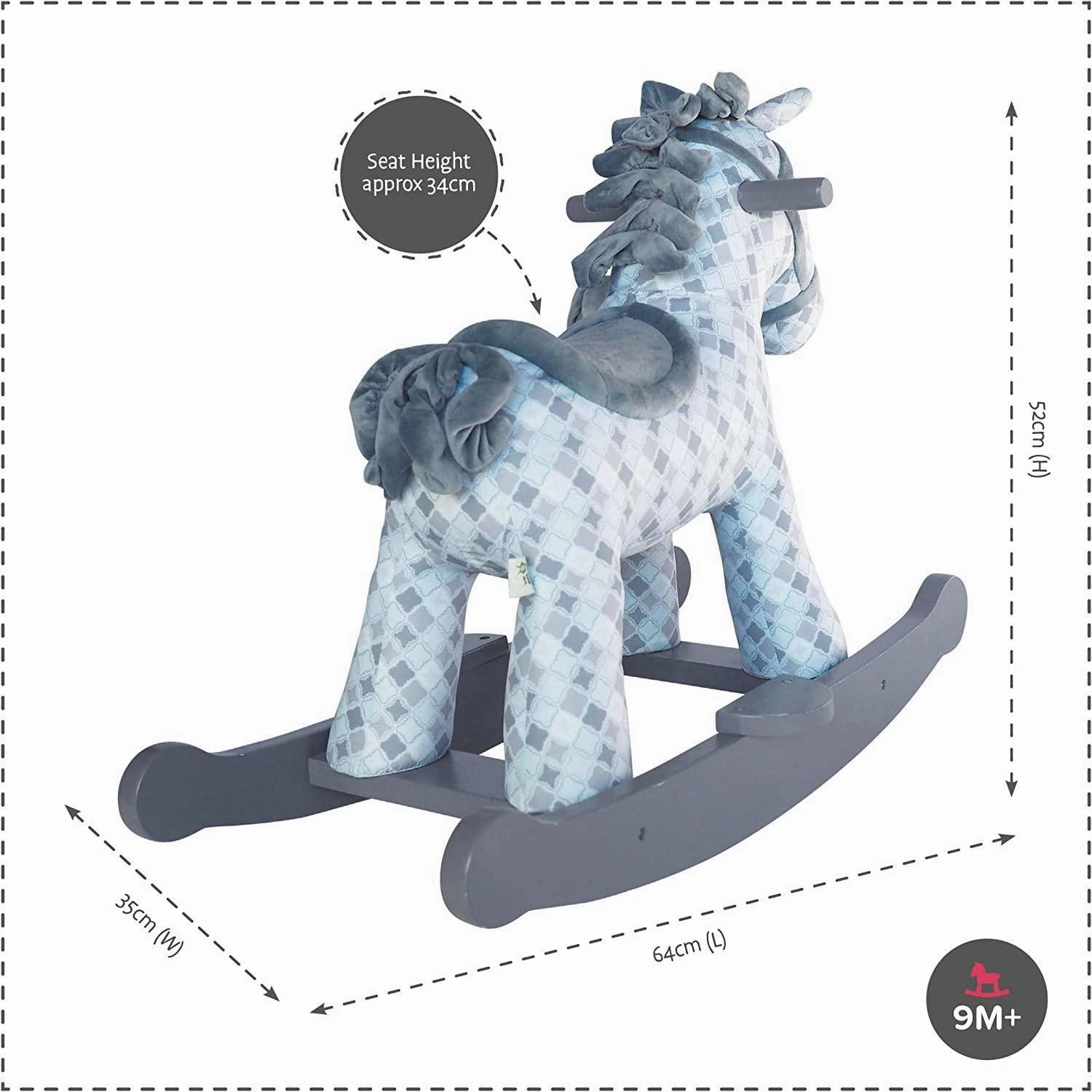 Learning through play Sensory fun for little hands Little Bird Told Me Harper & Chase Rocking Horse Ride-On