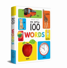 My First 100 Words: Padded Board Books [Board Book] Wonder House Books Kid-focused experiences Discover & grow