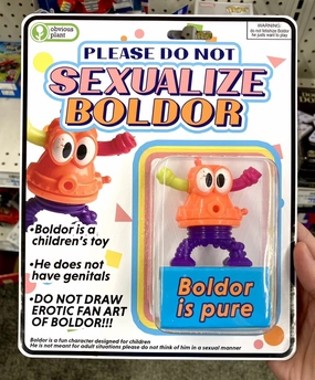 Parent-approved learning Creative kids Please Do Not Sexualize Boldor