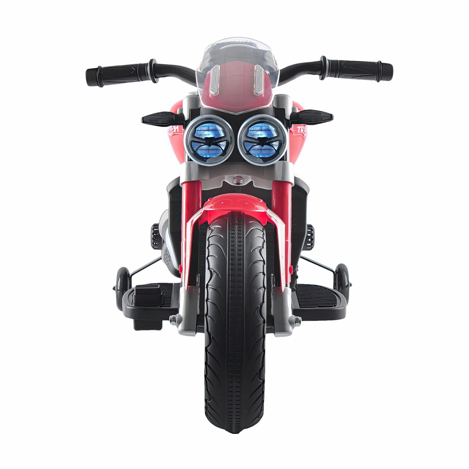 Triumph Rocket 3 Gt Electric 12V Battery Powered Ride-On Motorbike With Stabilisers - Red Active learners Nurturing minds