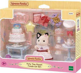 Growth tools Engaging young minds Party Time Playset - Tuxedo Cat Girl