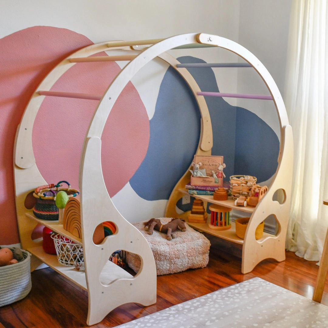 Tiny thinkers Inspiring creativity Pastel Waldorf Playstand