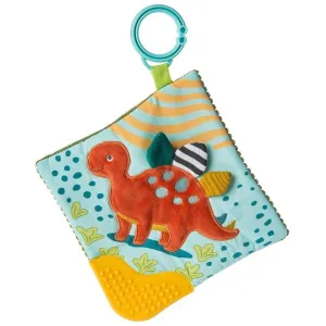 Little builders Creative kids Pebblesaurus Crinkle Teether Square