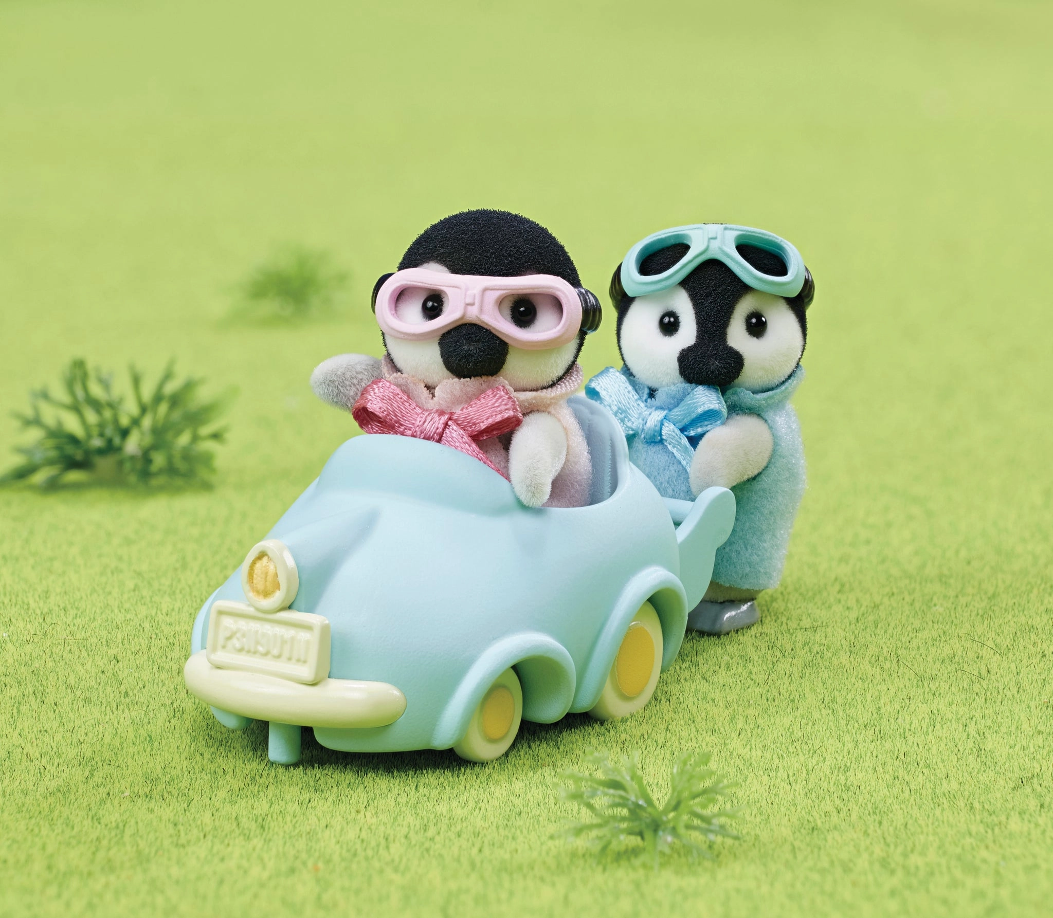 Enrichment activities Little builders Penguin Babies Ride 'N Play