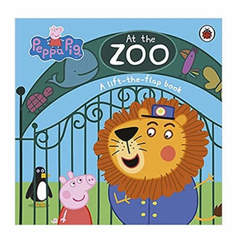 Peppa Pig: At The Zoo (A Lift:The:Flap B [Board Book] Peppa Pig Busy kids