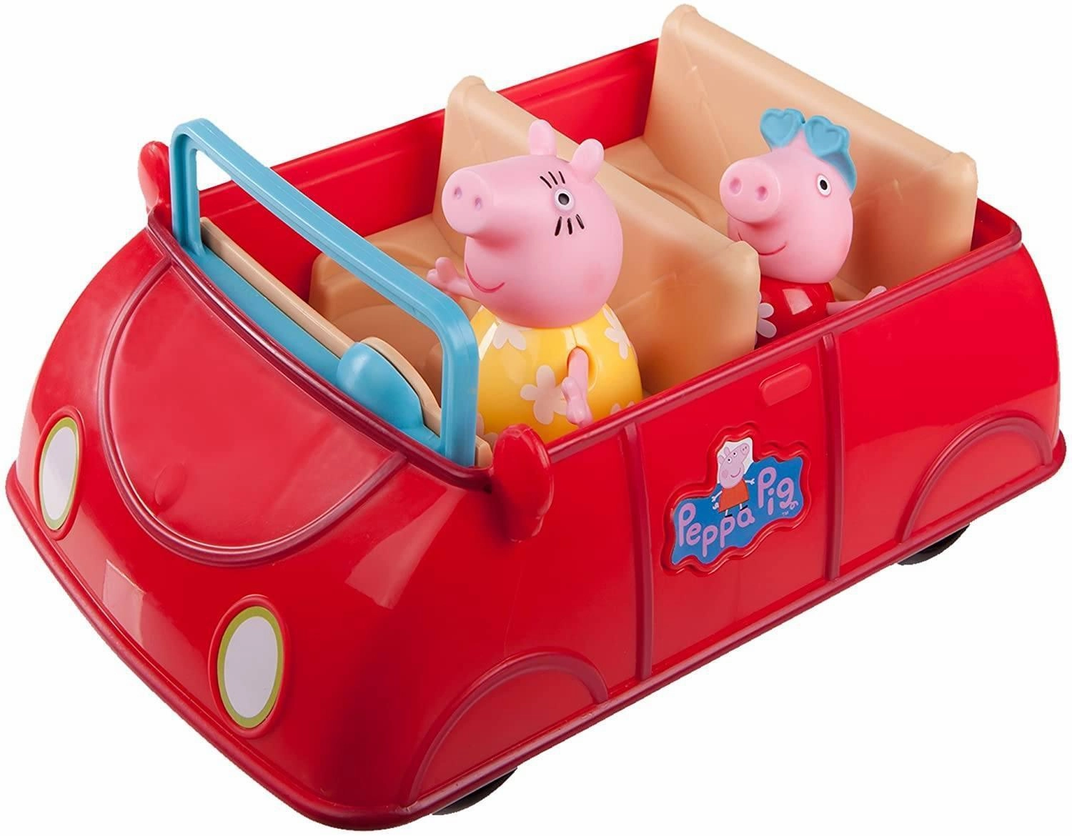 Peppa Pig Family Red Car Little learners Learning tools