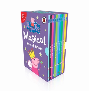 Peppa Pig Magical Box Of Books : 6 Fun And Engaging Stories For Kids : Perfect Gift Set For Kids [Paperback] Ladybird Exploration made fun Inspiring creativity