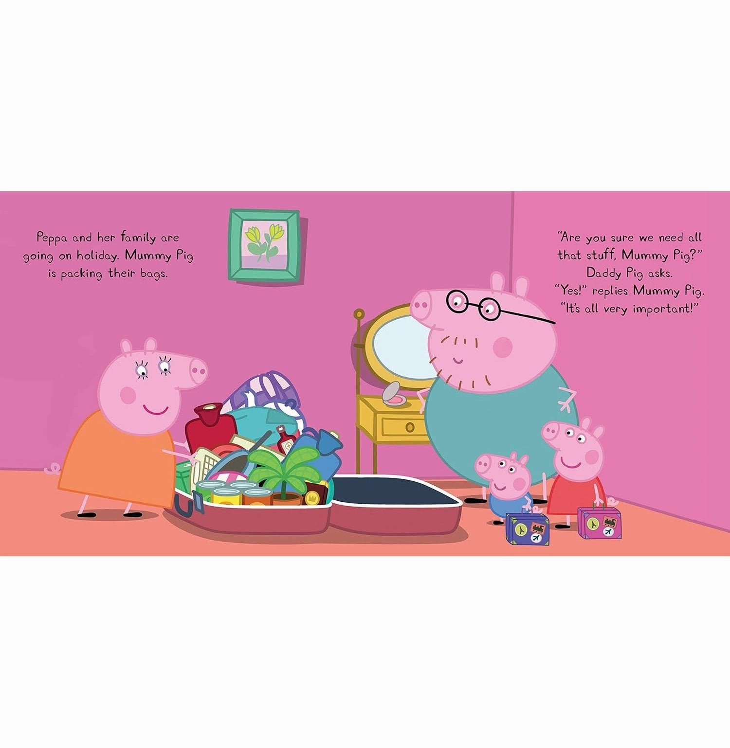 Curiosity starters Growing minds Peppa Pig: Peppa Goes On Holiday [Paperback] Peppa Pig [Paperback] Peppa Pig [Paperback] Mark Baker And Neville Astley