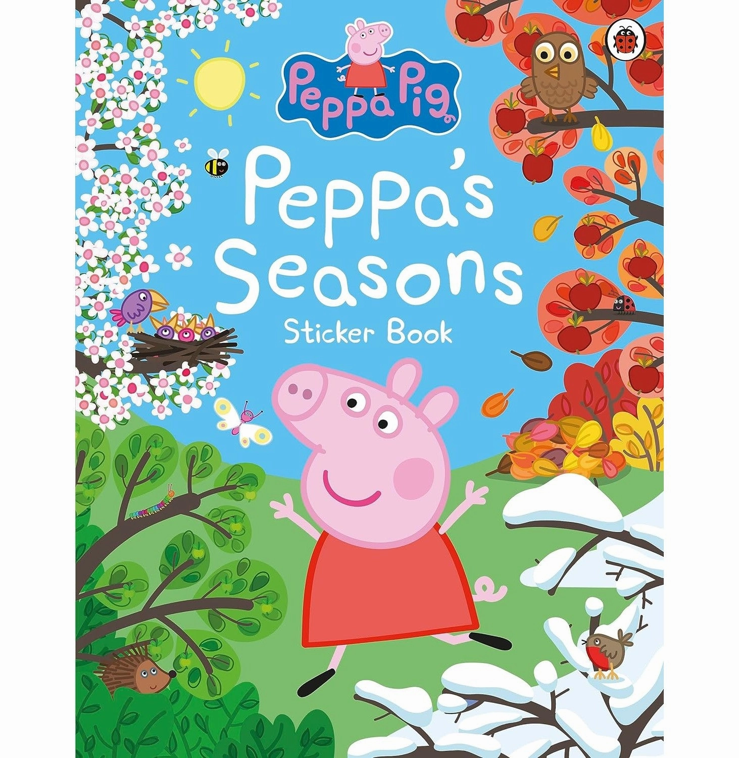 Peppa Pig: Peppa'S Seasons Sticker Book Peppa Pig Happy hands Enrichment activities