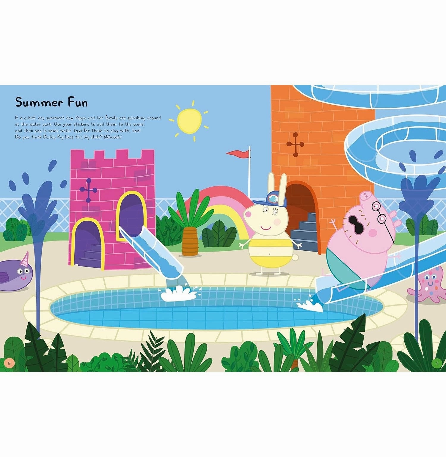 Young minds at work Learning fun Peppa Pig: Peppa'S Seasons Sticker Book Peppa Pig