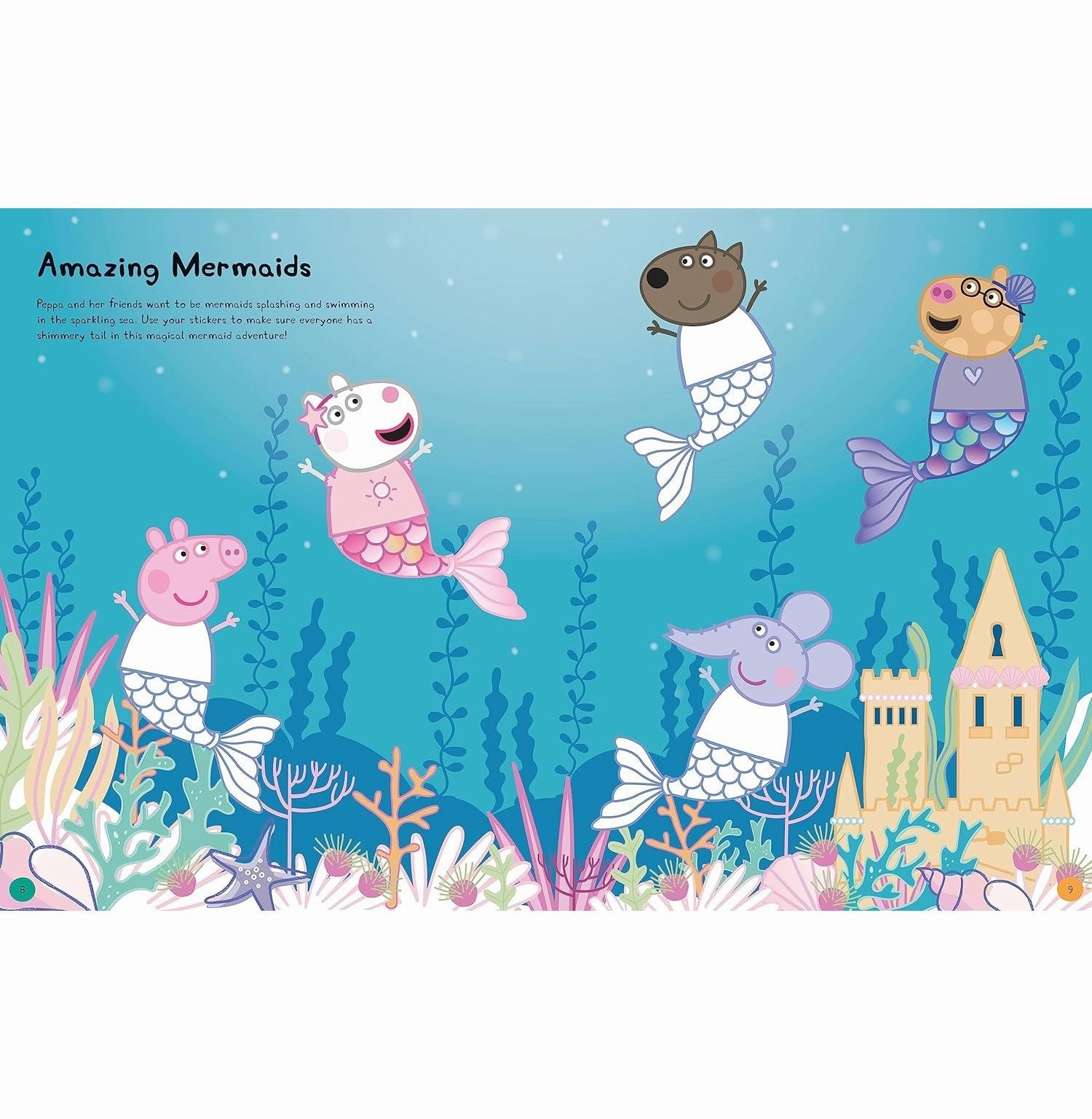 Educational fun Peppa Pig: PeppaS Magical Dress:Up Sticker Book Peppa Pig