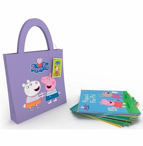 Peppa Pig (Purple Bag): Collection Of 10 Pb Storybooks In Fabric Bag) [Paperback] Ladybird Young explorers Holistic