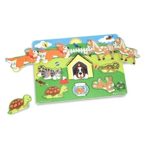 Brain boosters Smart kids gear Pets Peg Puzzle