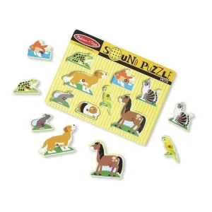 Young explorers Playroom learning Pets Sound Puzzle