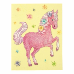 Everyday learning Discover & grow Pink Horse Enclosure Card