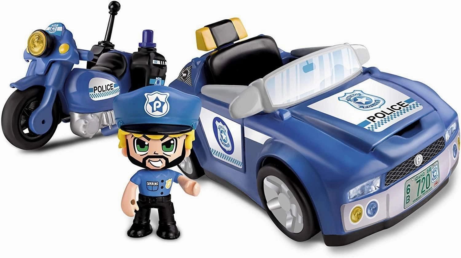 Pinypon Vehicle Police Car Hands-on discovery Fun for curious minds