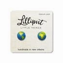 Playful learning Planet Earth Earrings