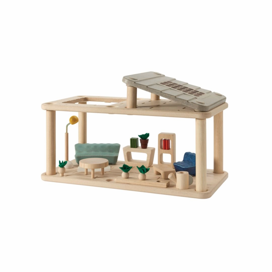 Brain boosters Planspace Modular Wooden Dollhouse - Living Room