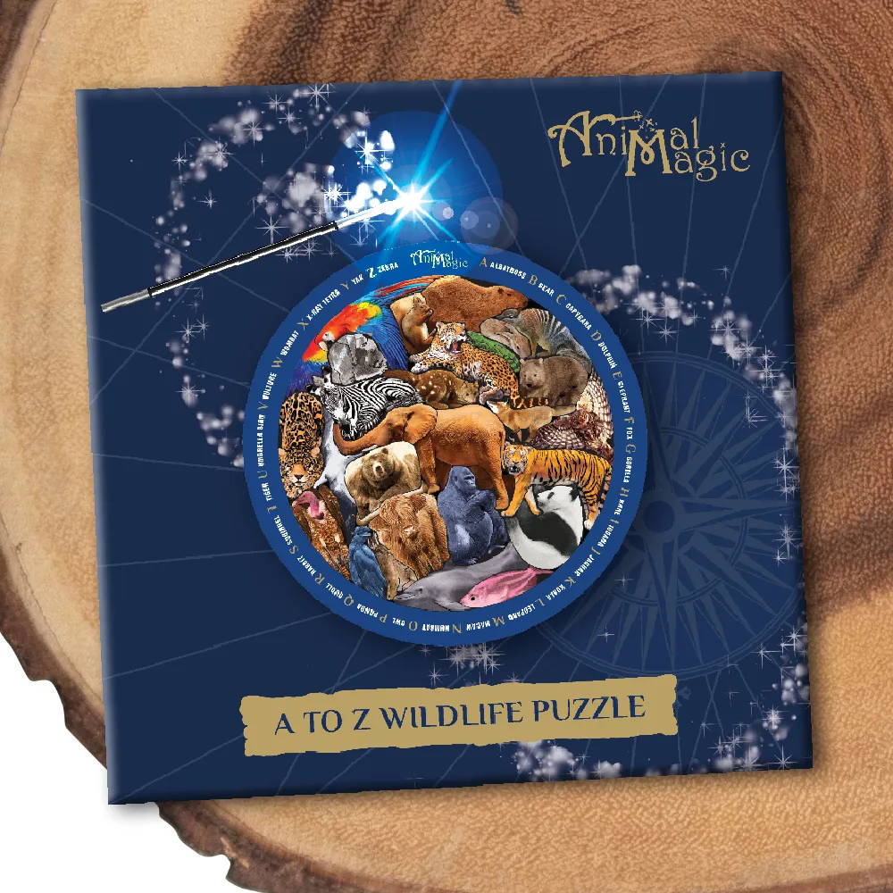 Educational fun Inspiring creativity A To Z Wildlife Puzzle - 26Pcs