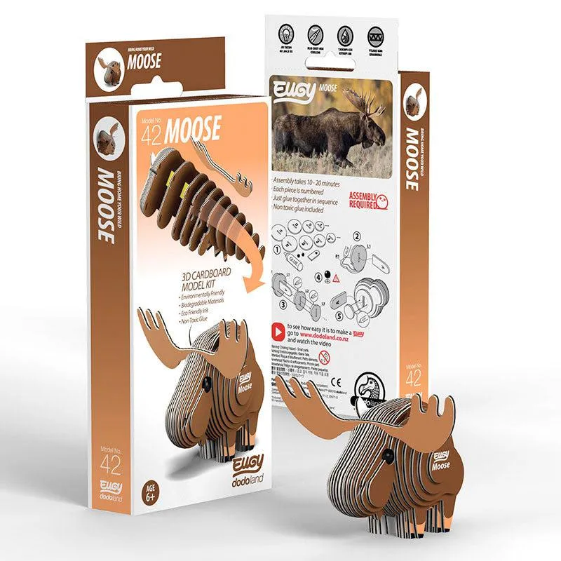 Child development Early discovery Moose 3D Puzzle